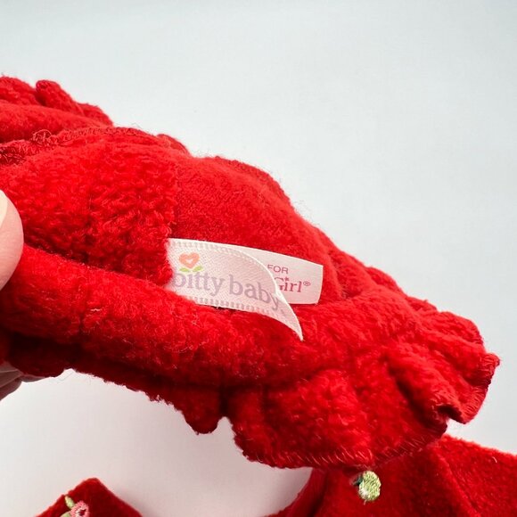 Bitty Baby Red Beret Hat and Jacket From Two In One Green Apple Set 2007 - Picture 9 of 9